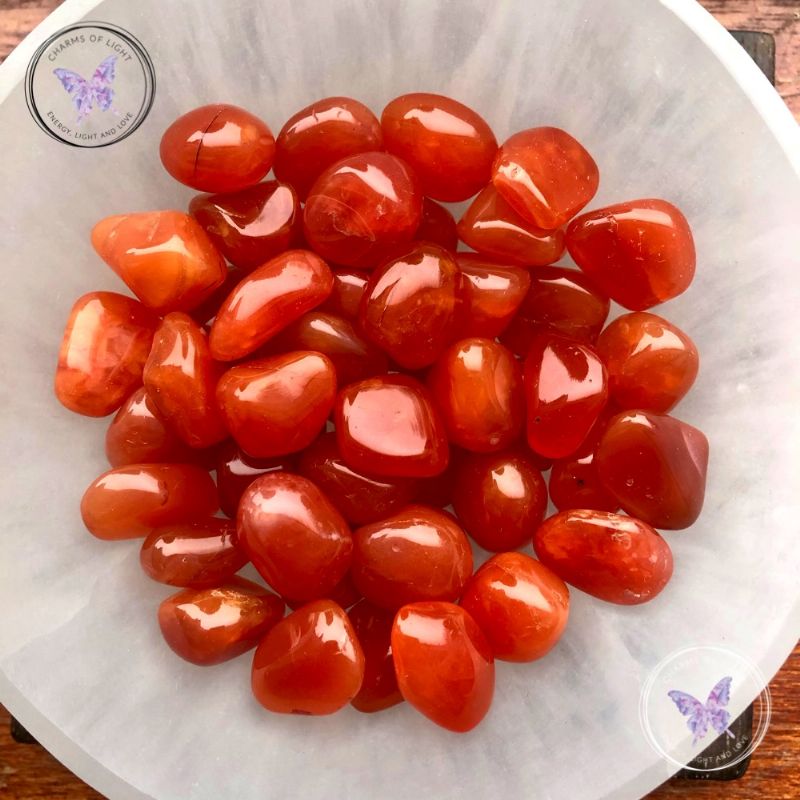 Carnelian Tumble Stone - medium